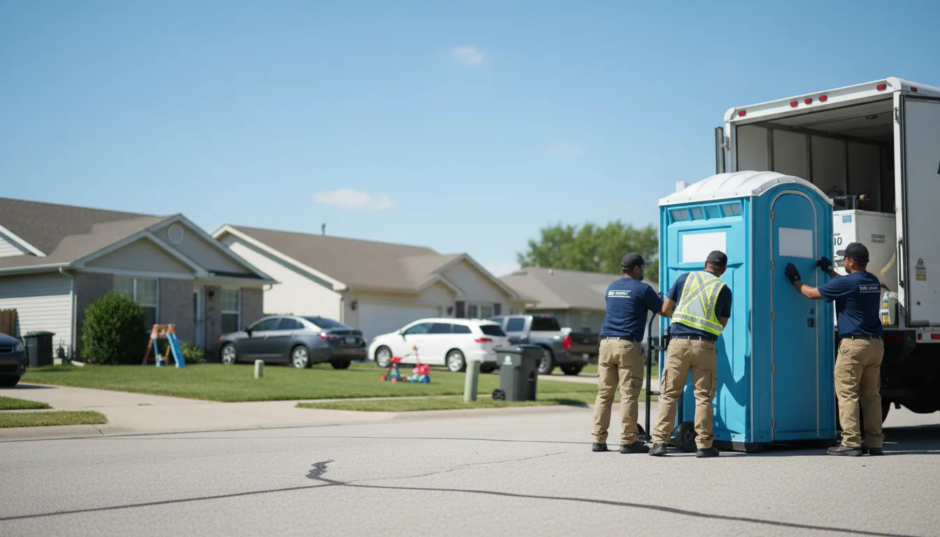 Standard Porta Potty Rentals in Carnegie, OK near me